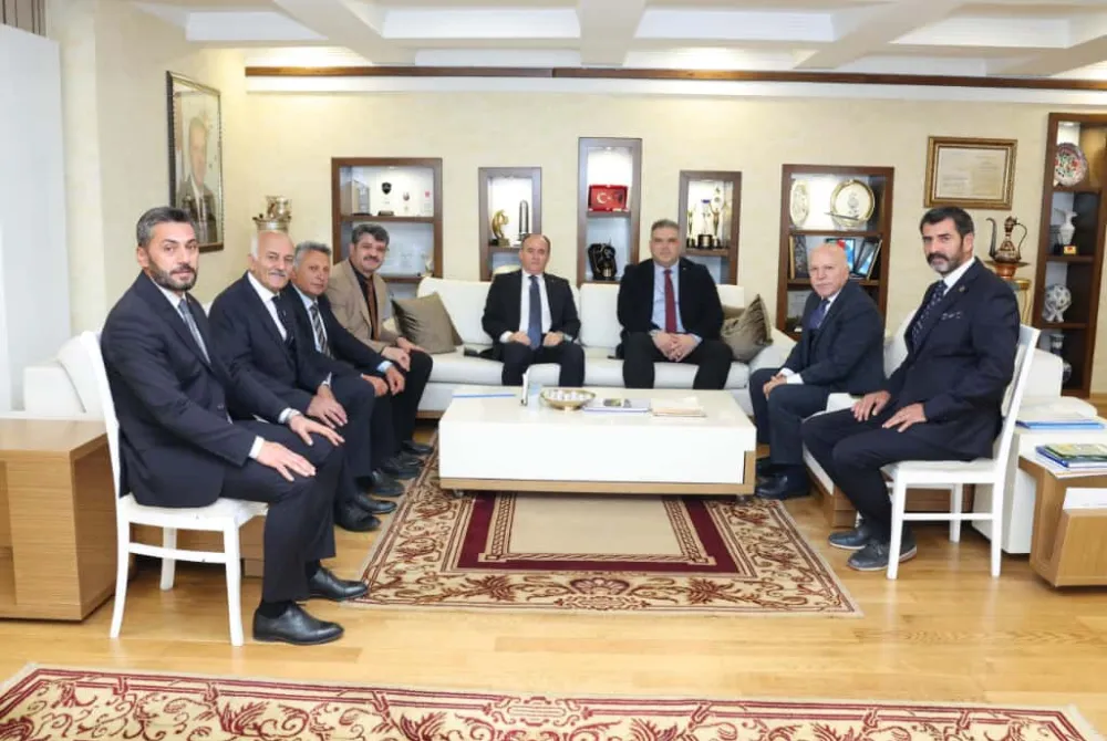 Büyük Birlik Partisi Bölge Belediyelerinin Başkan Sekmen’e nezaket ziyareti… 