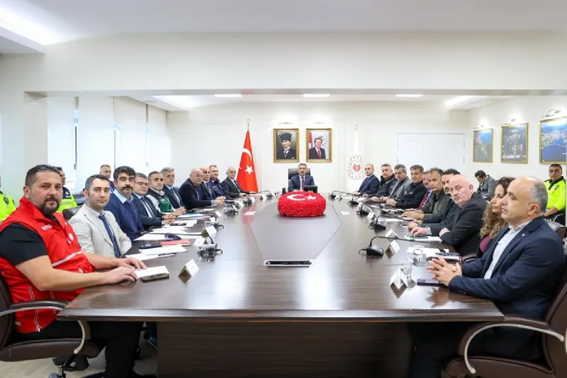 Zonguldak’ta kış tedbirleri koordinasyon toplantısı yapıldı