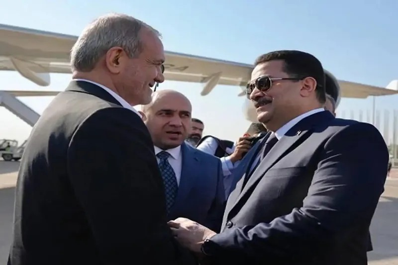 İran Cumhurbaşkanı Pezeşkiyan ile Irak’ta seçimlerin galibi Sudani görüştü