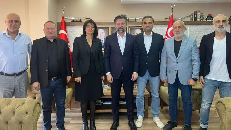 TİMBİR Antalya Şubesi’nden MHP İl Başkanlığı