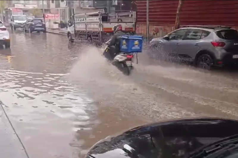 Kısa süreli yağış Batman