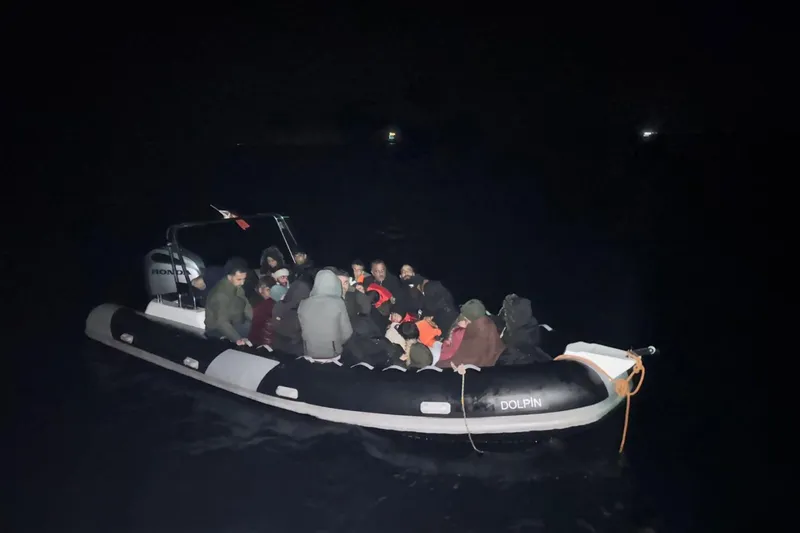 Muğla açıklarında 31 düzensiz göçmen kurtarıldı