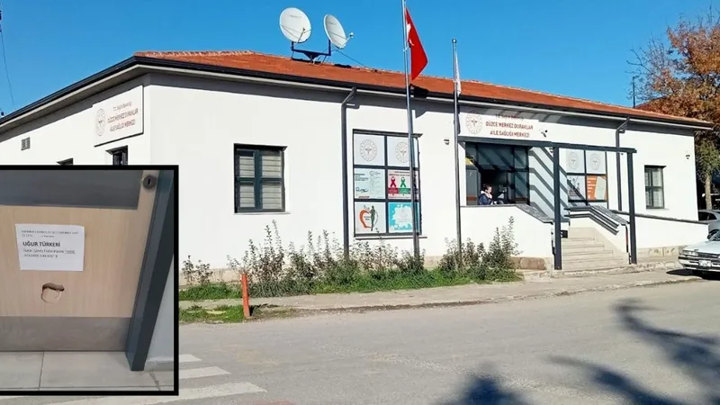 Doktor hanımın kapısı tekmeyle kırıldı