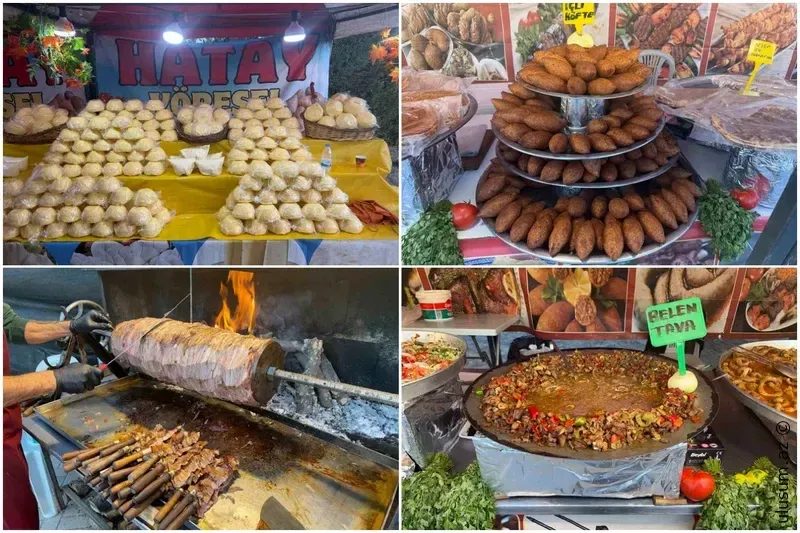 Konya Bölgesi Yemek Festivali, binlerce ziyaretçiyi bir araya getiriyor