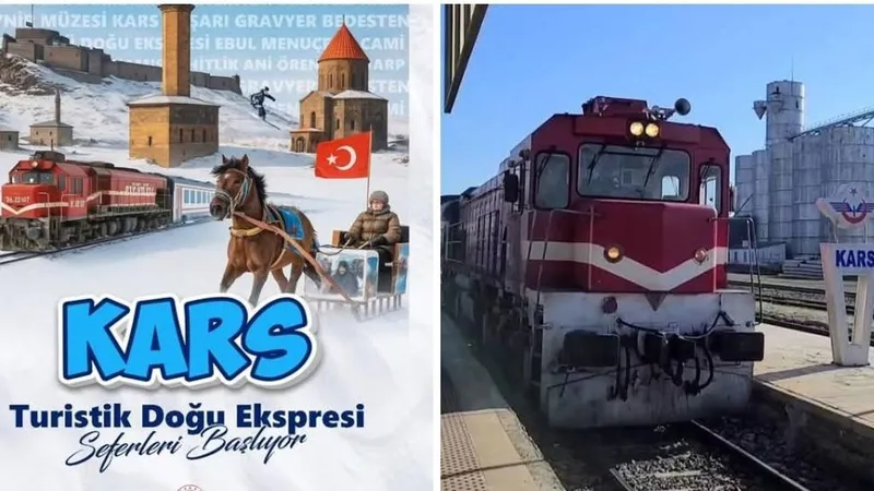 Turistik Doğu Ekspresi yeni sezona 22 Aralık’ta yolculuk başlıyor