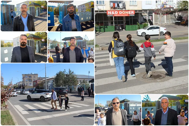 Çermik’te velilerin üst geçit talebi: Çocuklarımız her gün ölümle burun buruna