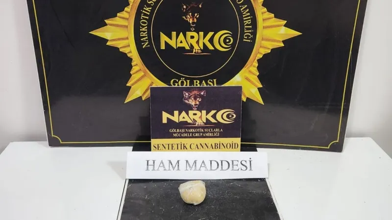 Gölbaşı’nda uyuşturucuya büyük darbe 