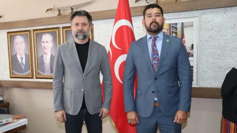 MHP Kaş İlçe Başkanlığına Yusuf Çoban atandı