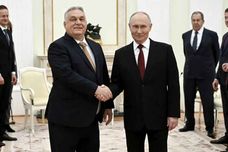 Vladimir Putin, Viktor Orban ile görüştü