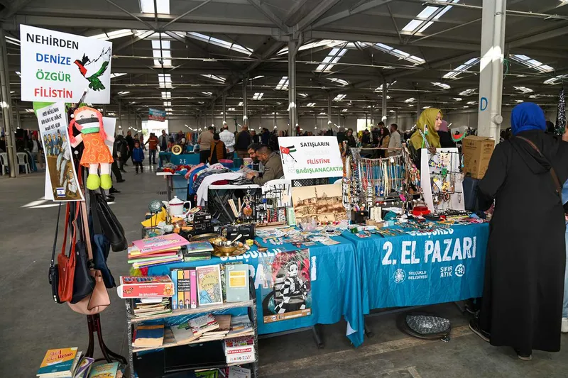 Selçuklu 2. El Pazarı yoğun ilgi görüyor
