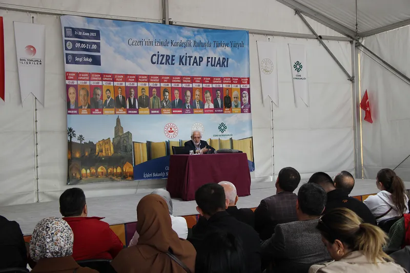 Yoğun ziyaretçi akınınıa uğrayan Cizre Kitap Fuarı sona erdi
