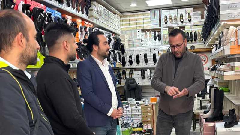 CHP İlçe başkanı Hasan Kostak: “Her daim esnafın yanındayız”