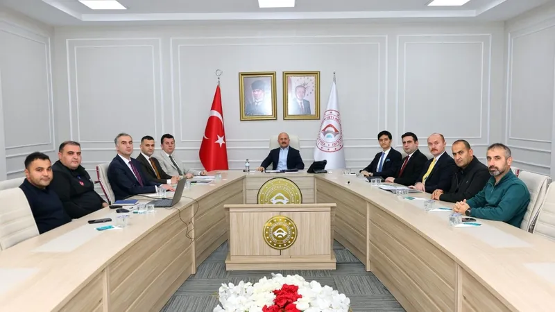 Adıyaman’da ‘Vali Yardımcıları Değerlendirme Toplantısı’ gerçekleştirildi 