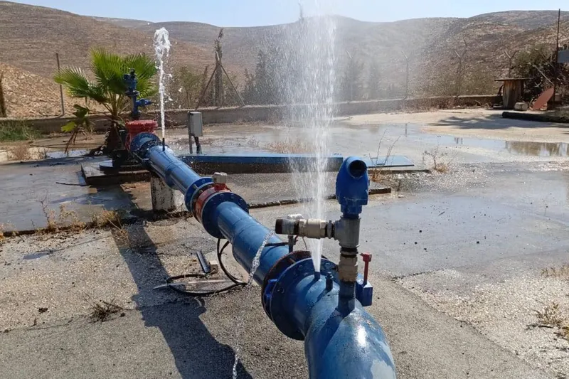 Yahudi çeteler Filistinlilerin ana su kaynağını kesti
