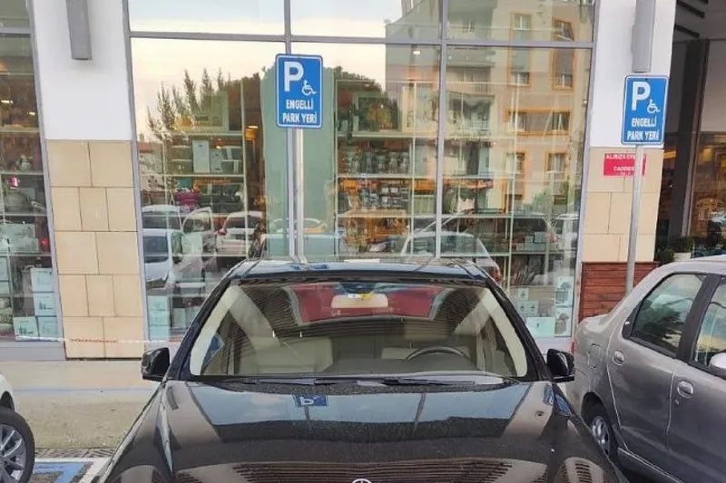 Manisa’da engelli park ihlali yapan 161 araç ve sürücüsüne ceza kesildi