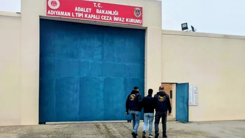 Adıyaman’da aranan 2 hükümlü cezaevine gönderildi 