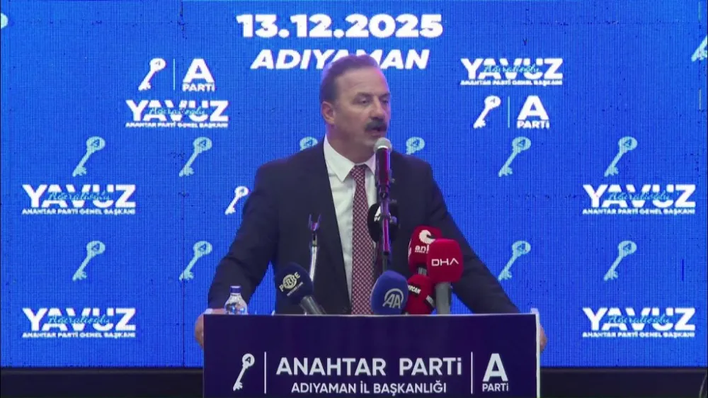 YAVUZ AĞIRALİOĞLU ADIYAMAN’DAN SESLENDİ: APO’YA UMUT; MİLLETİMİZE KÂBUS OLDUNUZ!