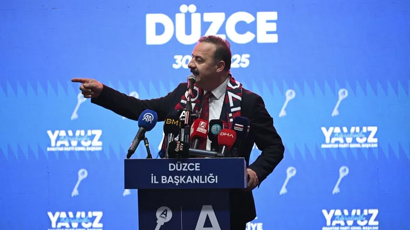Ağıralioğlu Düzce’de “Bu tahteravalliyi bozacağız” dedi