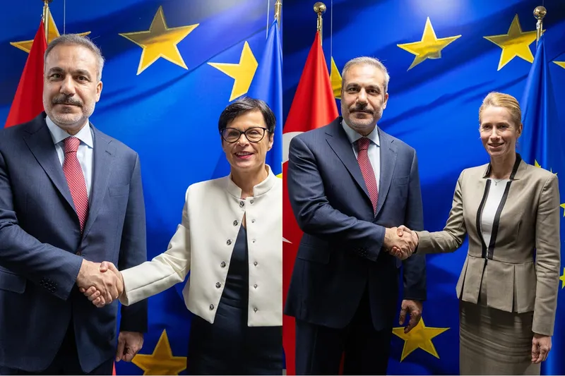 Bakan Fidan, Brüksel