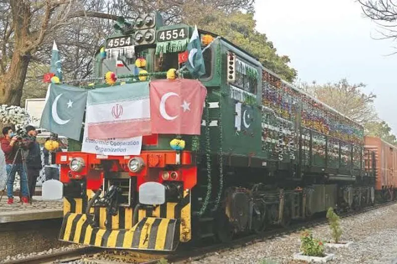 İslamabad-Tahran-İstanbul yük treni 31 Aralık