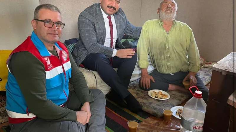 Kaymakam Alimoğlu’ndan engelliler günü ziyareti