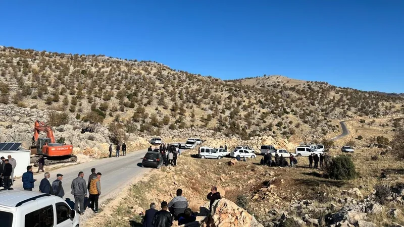 Kömür Beldesi’nde köylüler ayakta: 