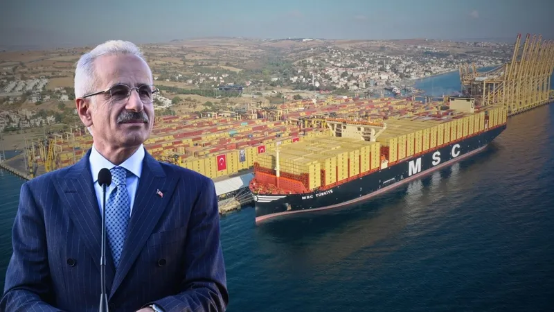 Limanlarda kasım rekoru: 46,8 milyon ton yük elleçlendi