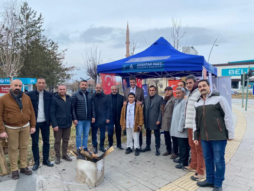 Anahtar Parti Palandöken’de Üye Kayıtlarında Yoğun İlgi Gördü