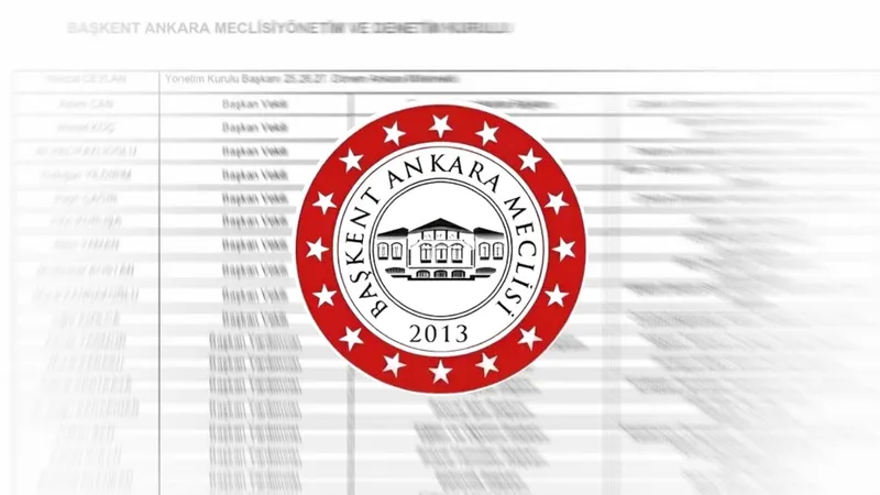 Başkent Ankara Meclisi’nde yeni görev dağılımı belli oldu