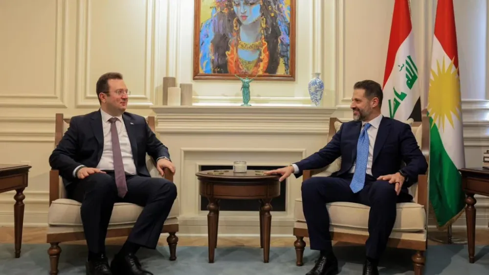 Topçu ile Talabani görüştü