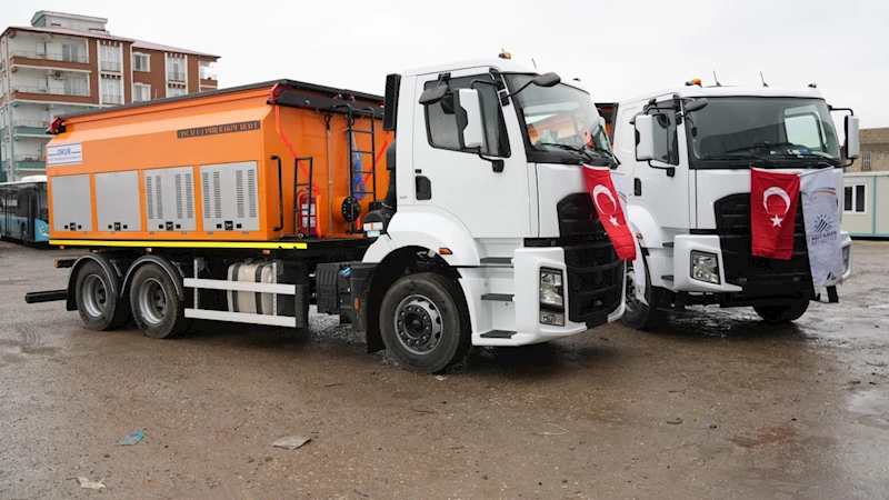 Adıyaman Belediyesi araç filosunu güçlendirdi 
