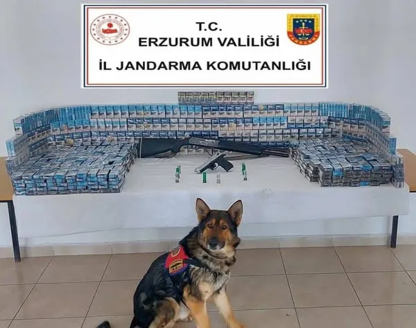 Erzurum İl Jandarma Komutanlığı’ndan Kaçakçılıkla Mücadelede Başarılı Operasyon!