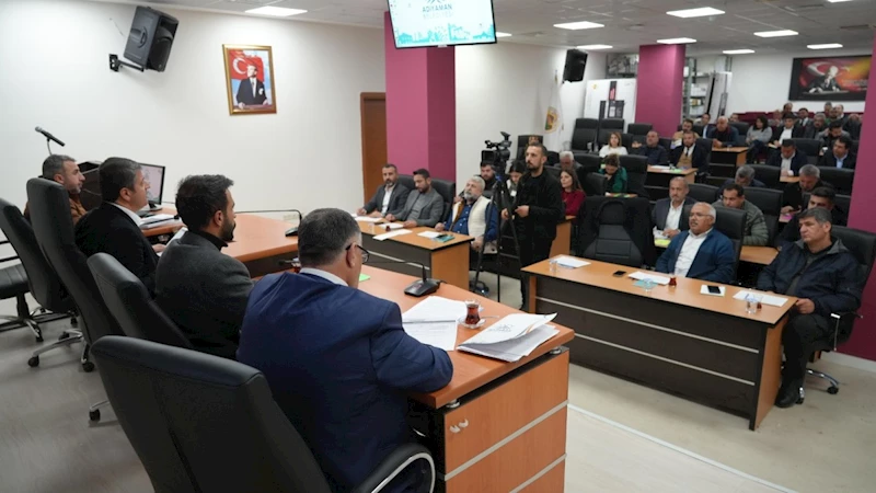 Adıyaman Belediyesi Şubat ayı Meclis Toplantısı gerçekleştirildi 