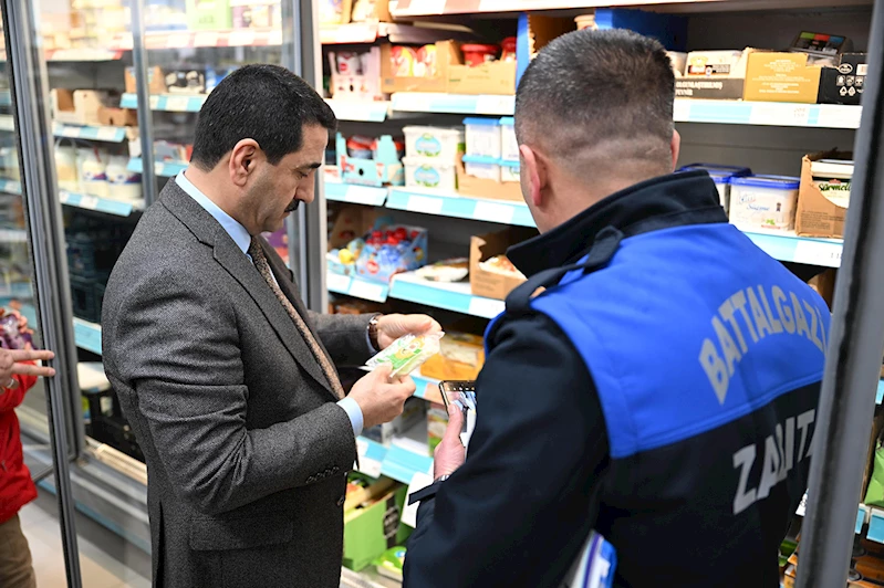 Taşkın: Halkımızın güvenli alışveriş yapması için denetimler sürecek