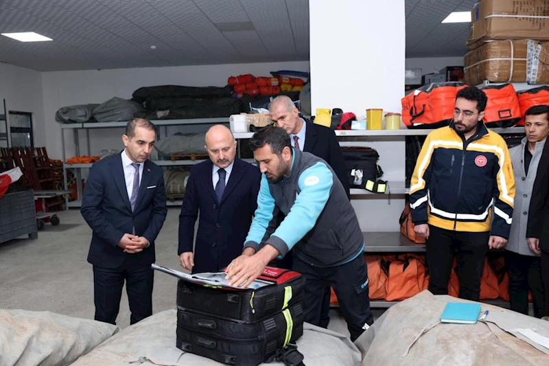 Adıyaman UMKE yeni binasında hizmet vermeye başladı 