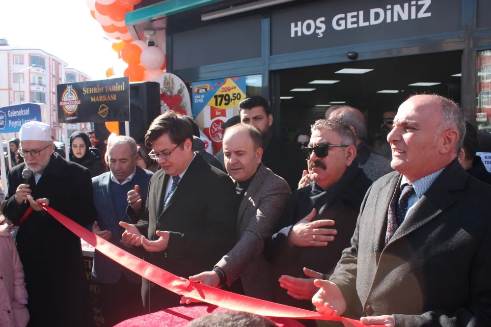 Erzurum’un Düzgün marketi var…