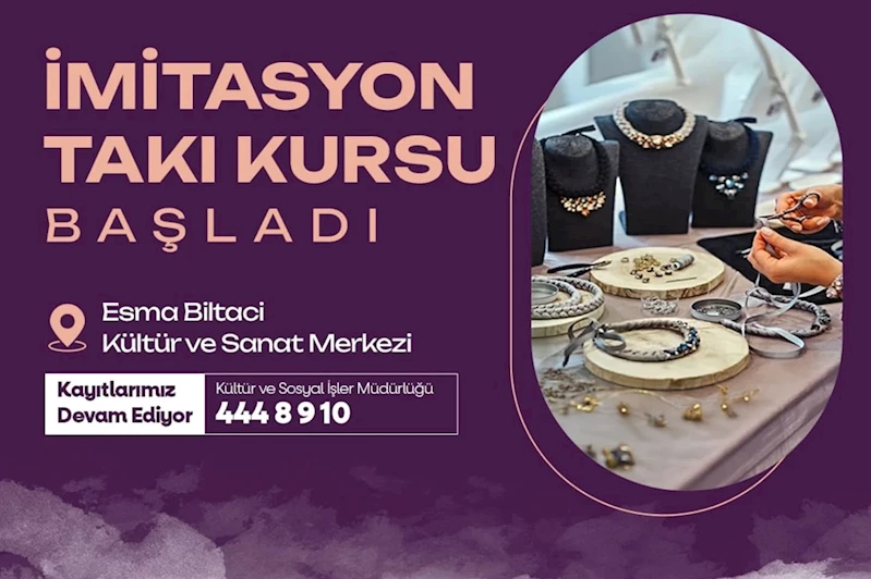Yeşilyurt Belediyesi yeni meslek edindirme kursları açtı