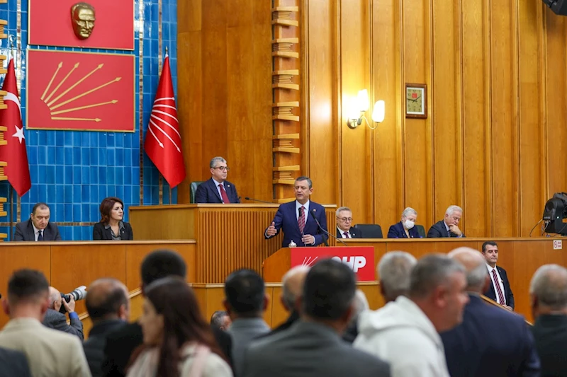 Özgür Özel’den grup toplantısında sert mesajlar: 