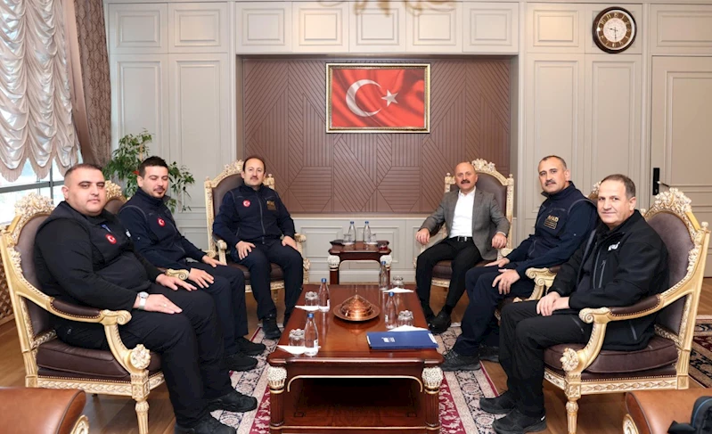 AFAD Başkanı Pehlivan’dan Vali Varola ziyaret 