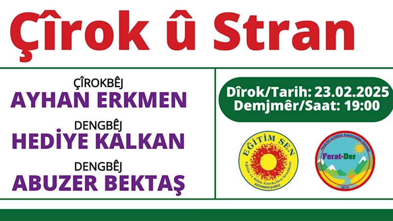 Eğitim Sen Adıyaman Şubesi’nden Dünya Anadil Günü etkinliğine davet 