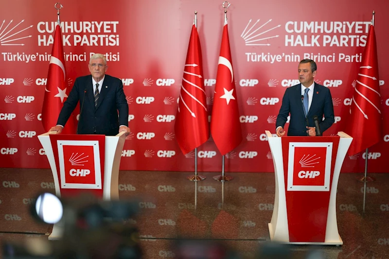 İYİ Parti Lideri Dervişoğlu’ndan CHP’ye ziyaret: 