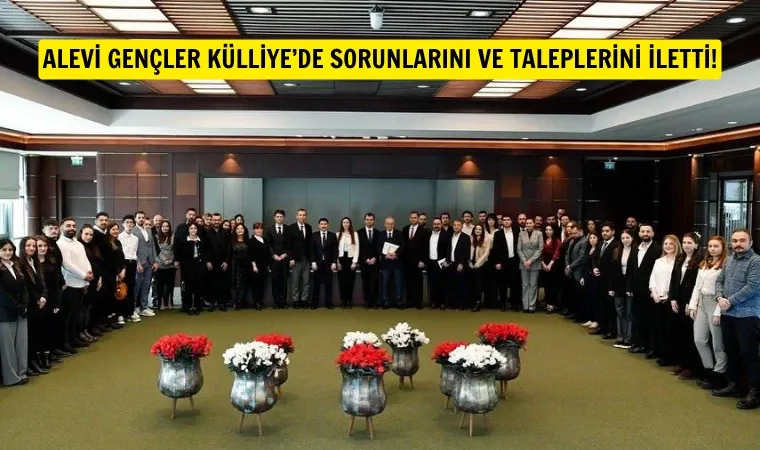 Alevi gençler Külliye’de  