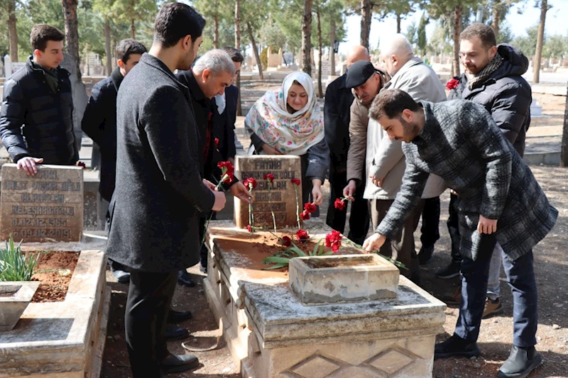 Abdullah Balak kabri başında dualarla anıldı 