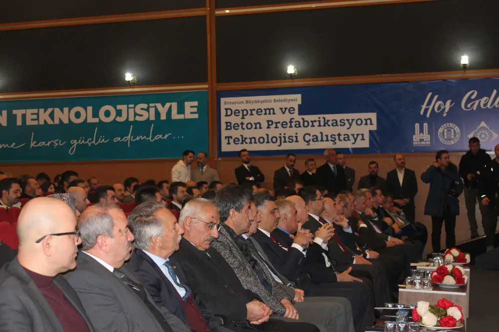 Erzurum Büyükşehirden Depreme bir çalıştay daha…