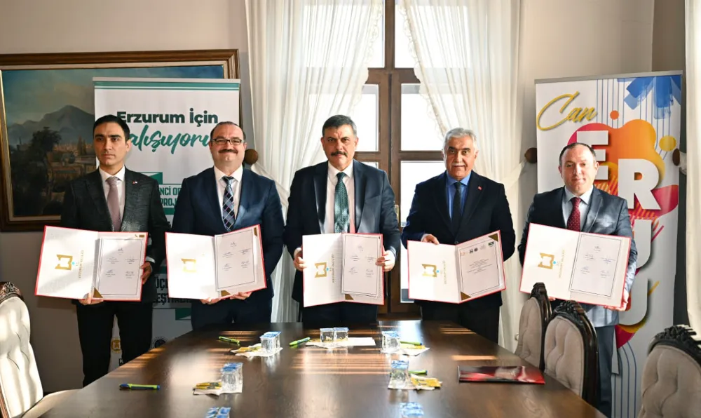 Can Erzurum Projesi İçin İmzalar Atıldı: Atatürk Üniversitesinden Eğitime Güçlü Destek