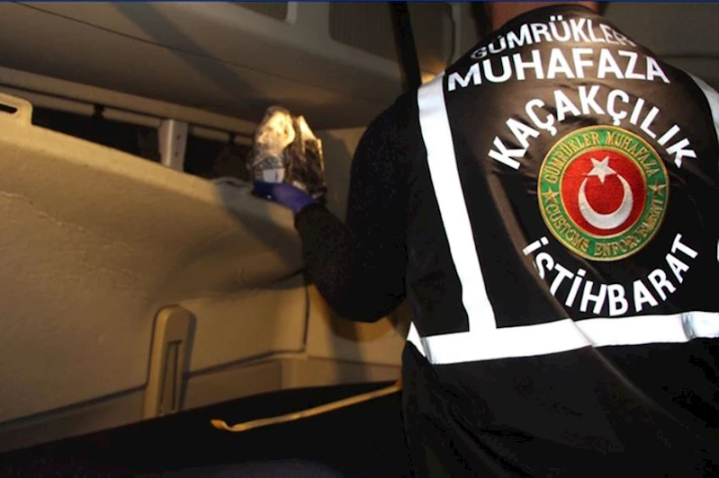 Kapıkule’de 67 kilo uyuşturucu ele geçirildi