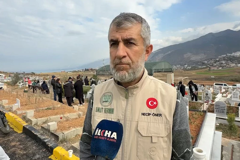 Umut Kervanı Hatay Dernek Başkanı Önen: Deprem konutlarının daha hızlı şekilde bitirilmesi gerekir