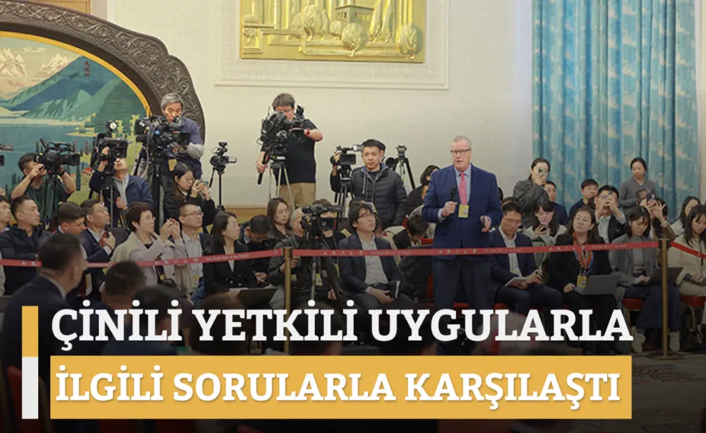 Çinli yetkili Uygularla İlgili Sorularla Karşılaştı