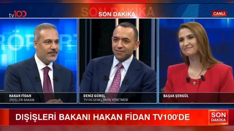 Dışişleri Bakanı Hakan Fidan: 