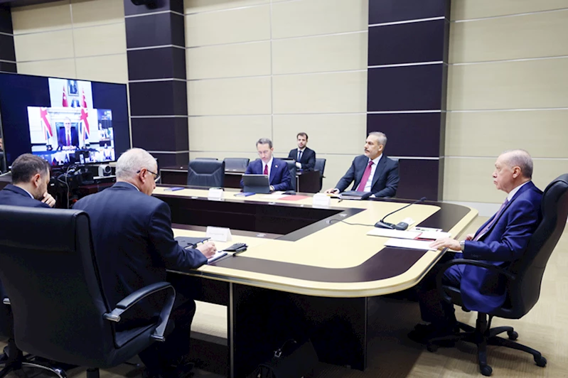 Cumhurbaşkanı Erdoğan, Çevrim İçi Liderler Toplantısı